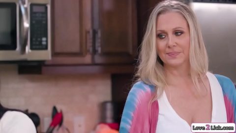mature woman made love with julia ann man in the kitchen
